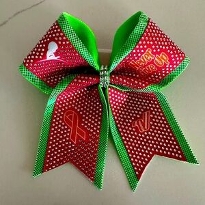 Varsity brand Cheersport St. Jude’s bow, cheerleader, cheer, NWT, brand new!